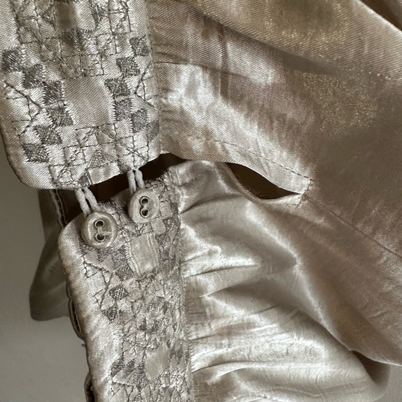 Lovelygirl Light Gold Dress Size S - Picture 3 of 5